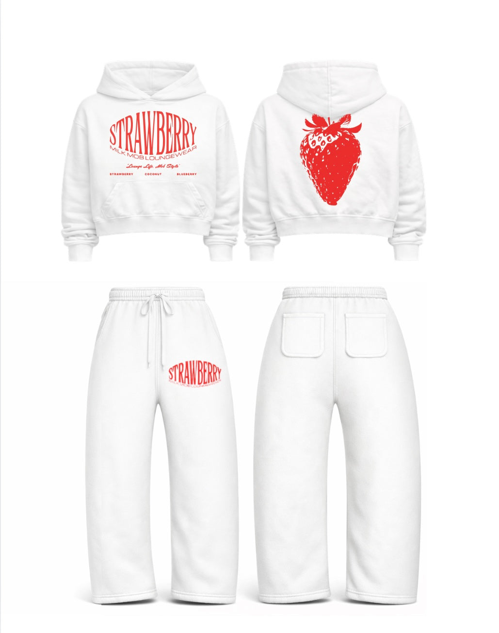 Pre-Sale White Sweats