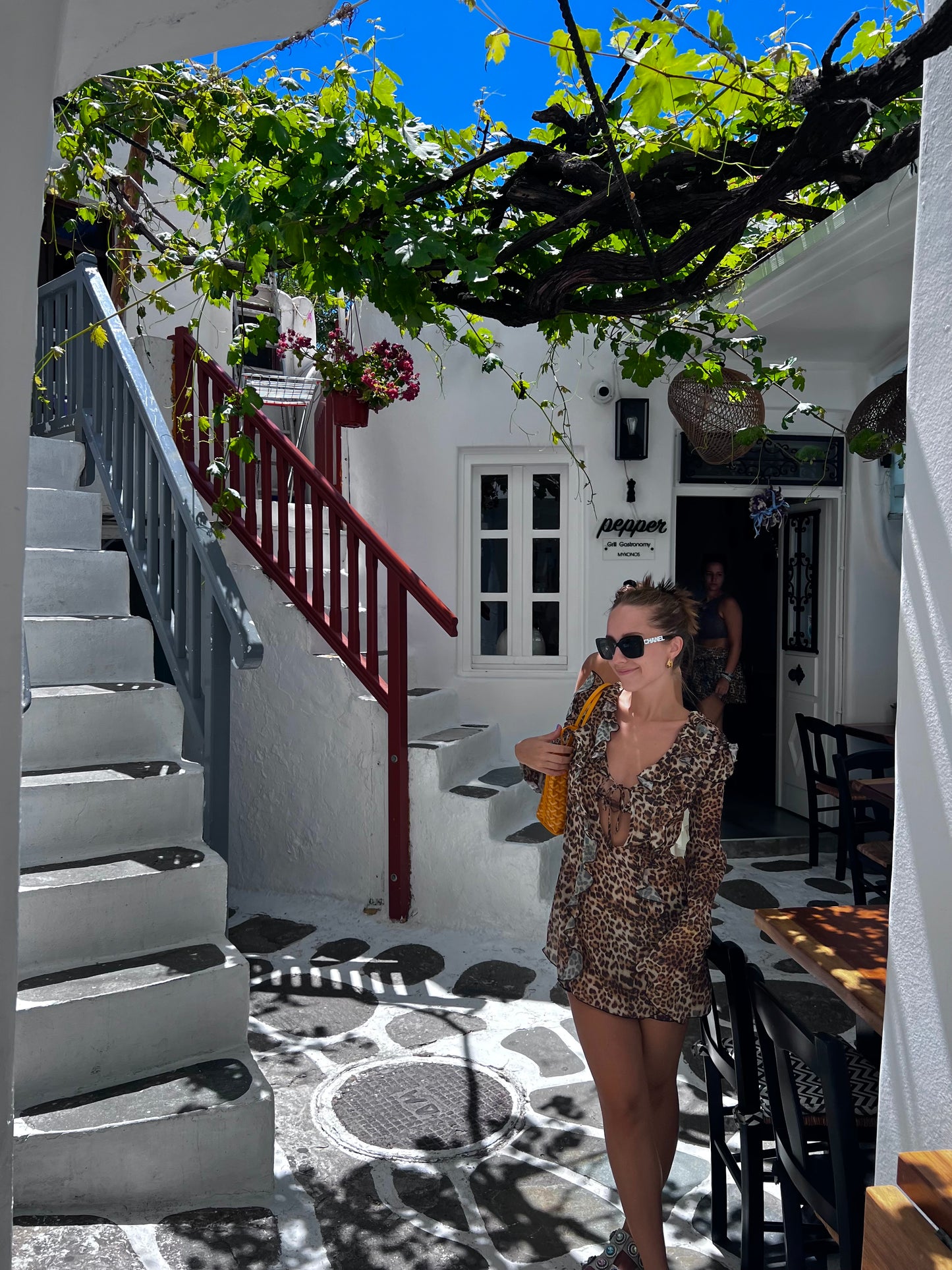 Make a bold statement with the Kit Kat Chiffon Dress, featuring a playful leopard print that exudes fierce femininity. The ruffled neckline adds a flirty touch, while the lightweight fabric ensures versatility as a stylish cover-up or a standout statement dress. Perfect for beach outings or casual gatherings, this dress combines wild charm with effortless elegance. Embrace your playful side and let the Kit Kat Chiffon Dress elevate your wardrobe with its vibrant personality and chic design!