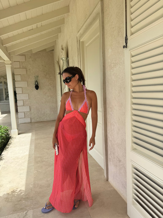 Vitamin Sea Button Dress