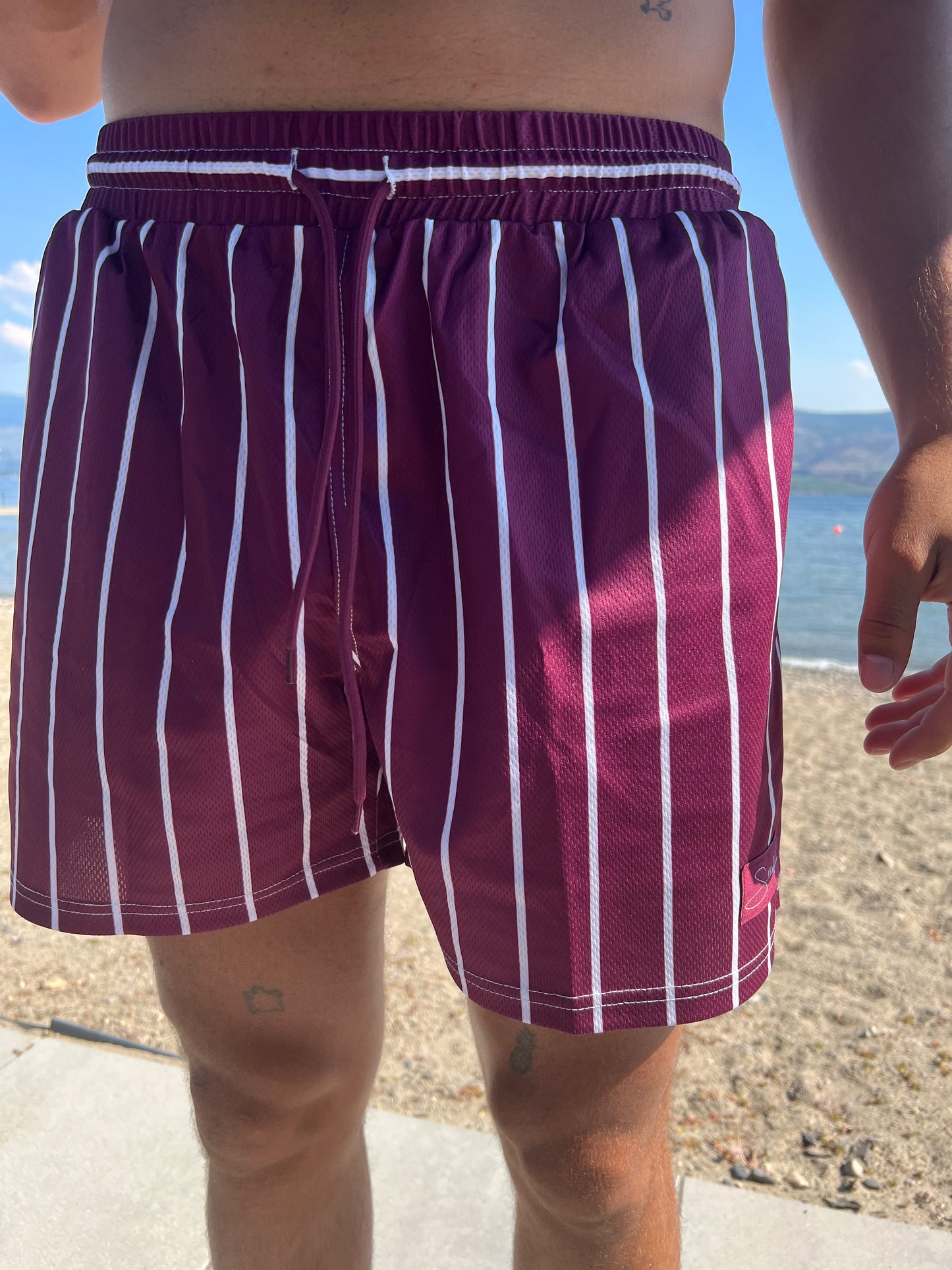 Purple Jersey Short