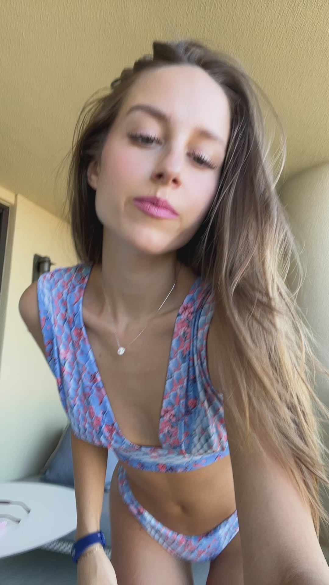 The Aquamarine Bikini, where mermaid dreams meet carefree nostalgia. This enchanting bikini features a dreamy blue hue accented with pops of pink, reminiscent of shimmering scales that capture attention. Designed for confidence and adventure, it offers a flattering fit that enhances your natural curves. Perfect for beach outings or pool parties, The Aquamarine Bikini combines style and comfort, making it a must-have for those who want to feel like a siren in the sun this summer!