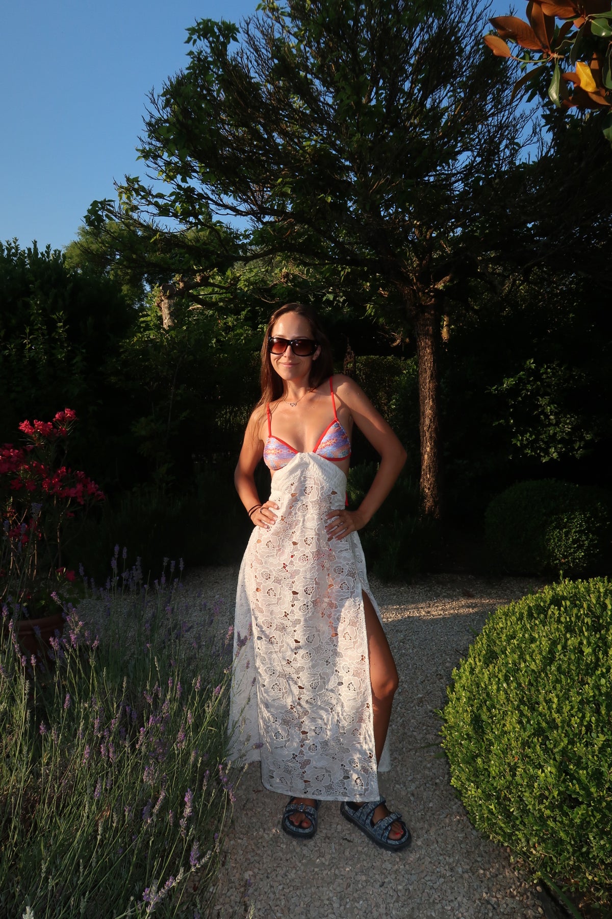 Merletto Button Dress