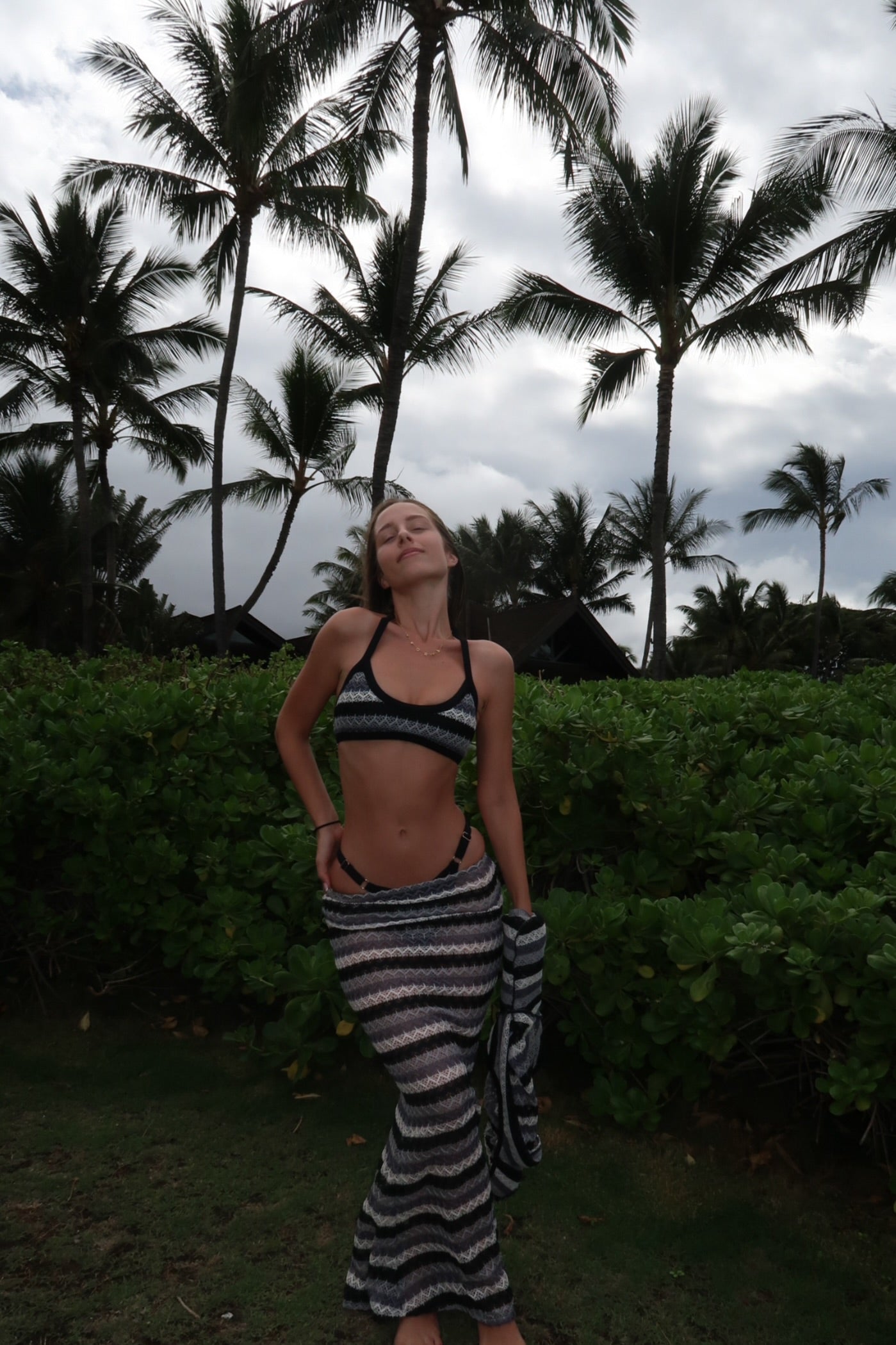 Maverick Knit Coverup set