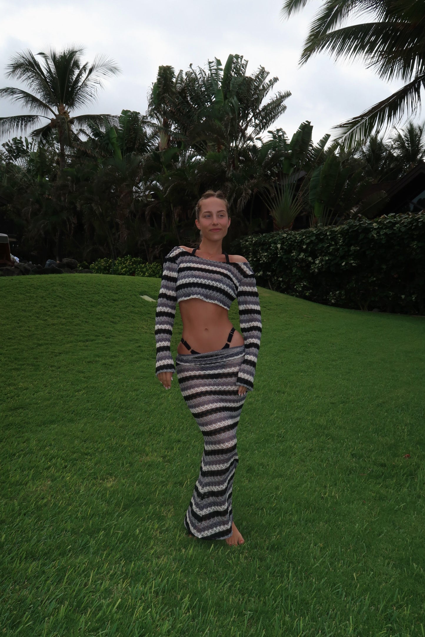 Maverick Knit Coverup set