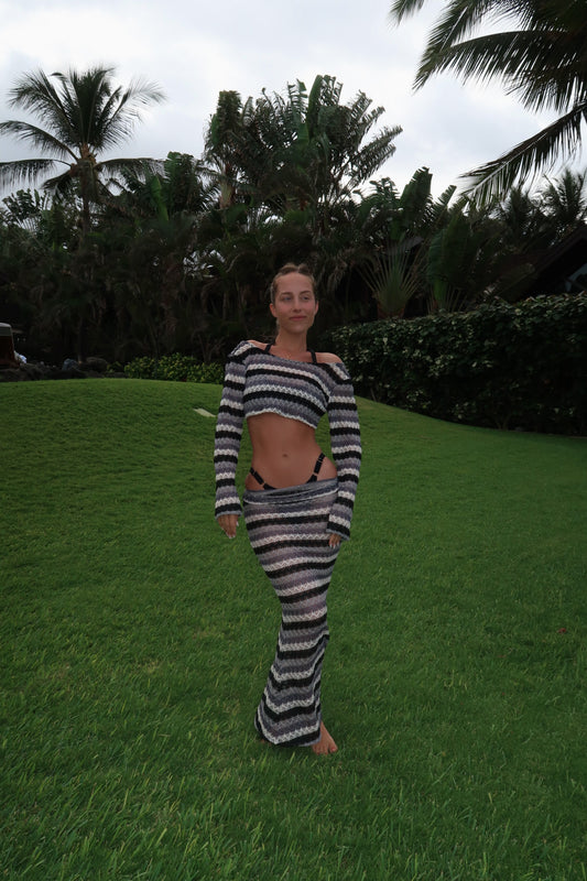 Maverick Knit Coverup set