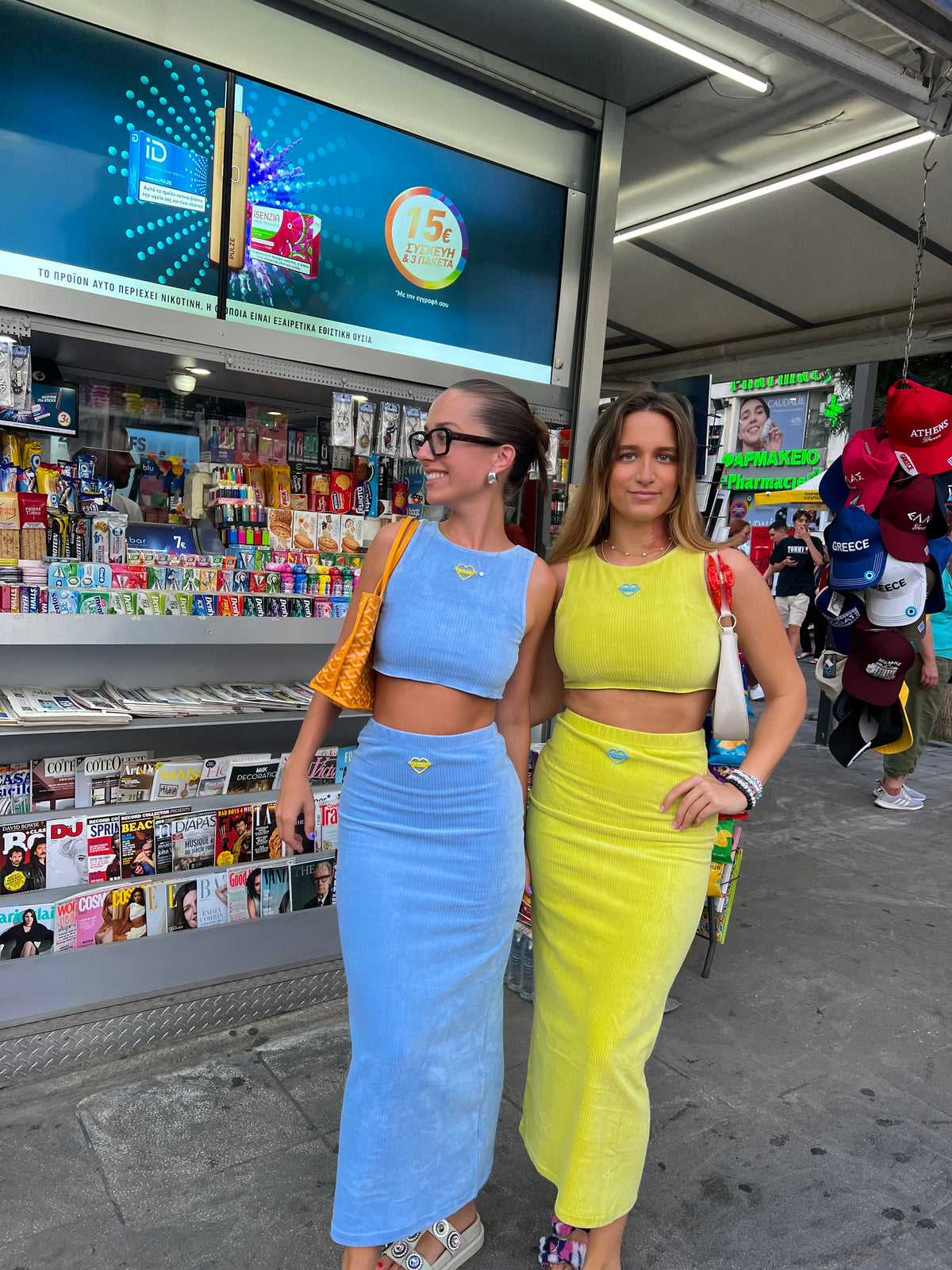 Banana Yellow Skirt