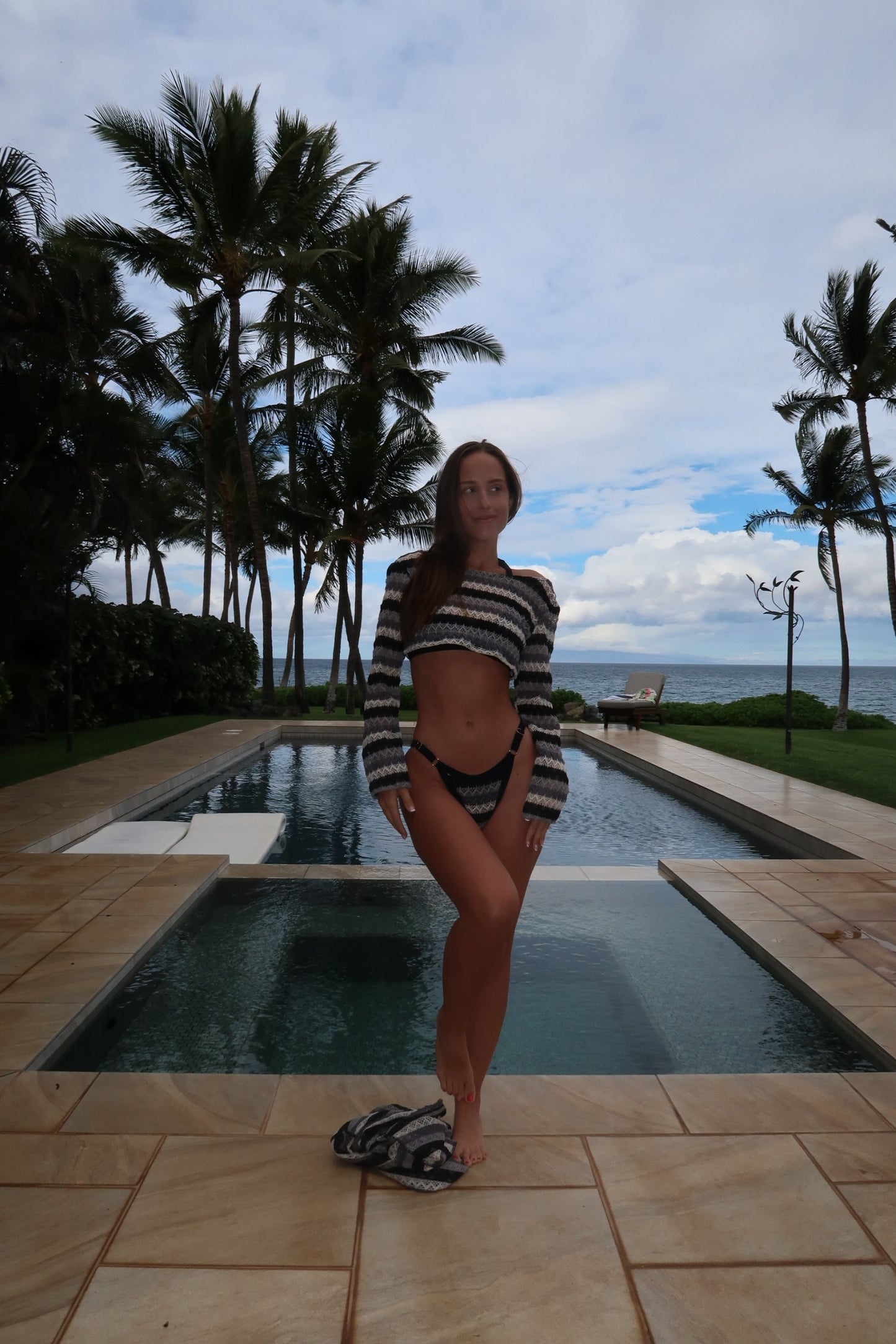 Maverick Knit Coverup set