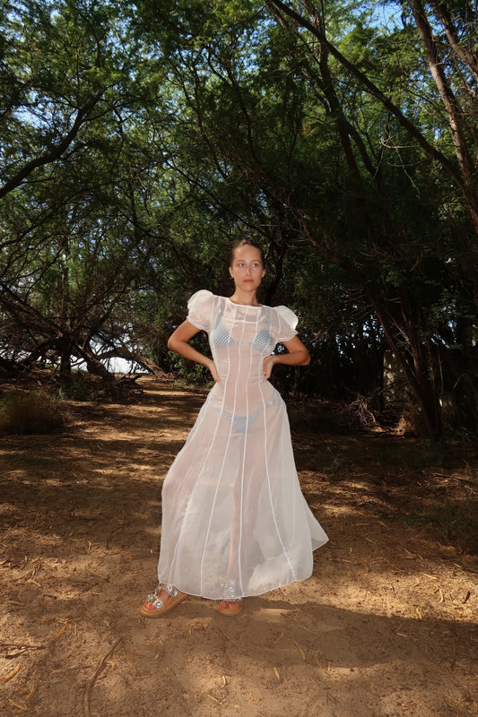Solara Sheer Maxi Dress