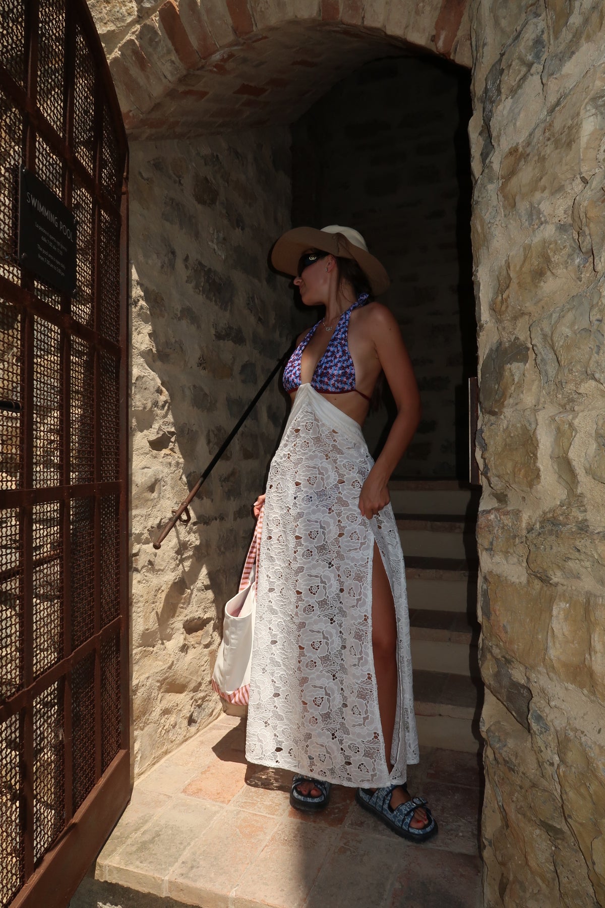Merletto Button Dress