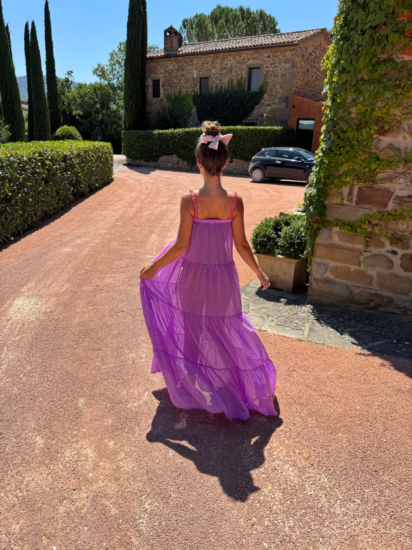 Lilac Maxi Tube Dress