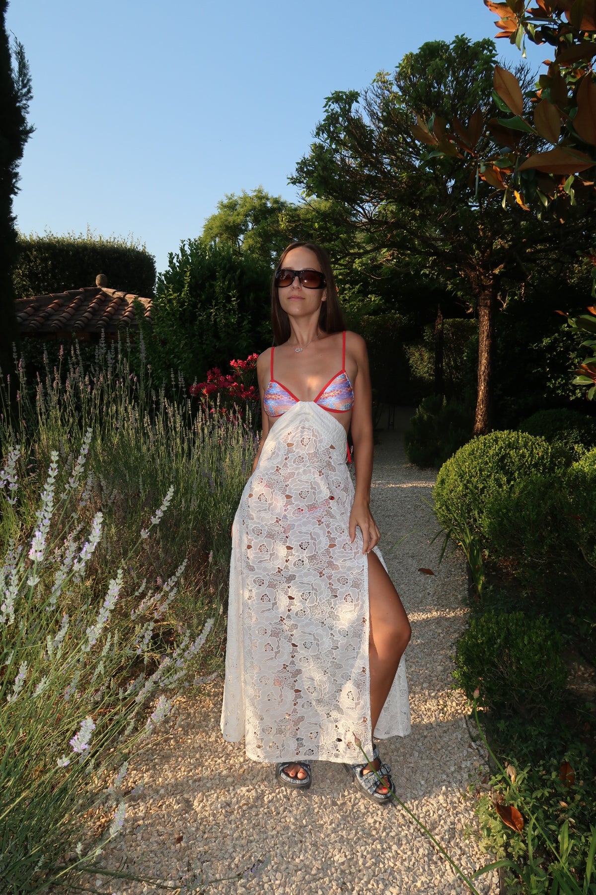 Merletto Button Dress