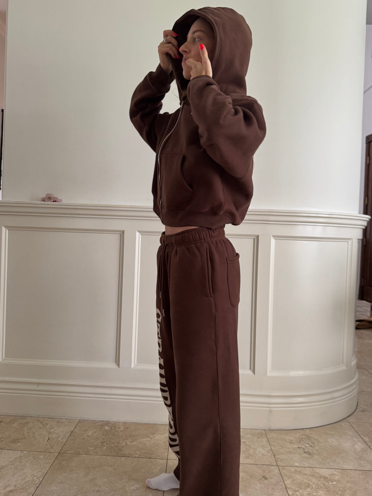 Brown Sweatpants