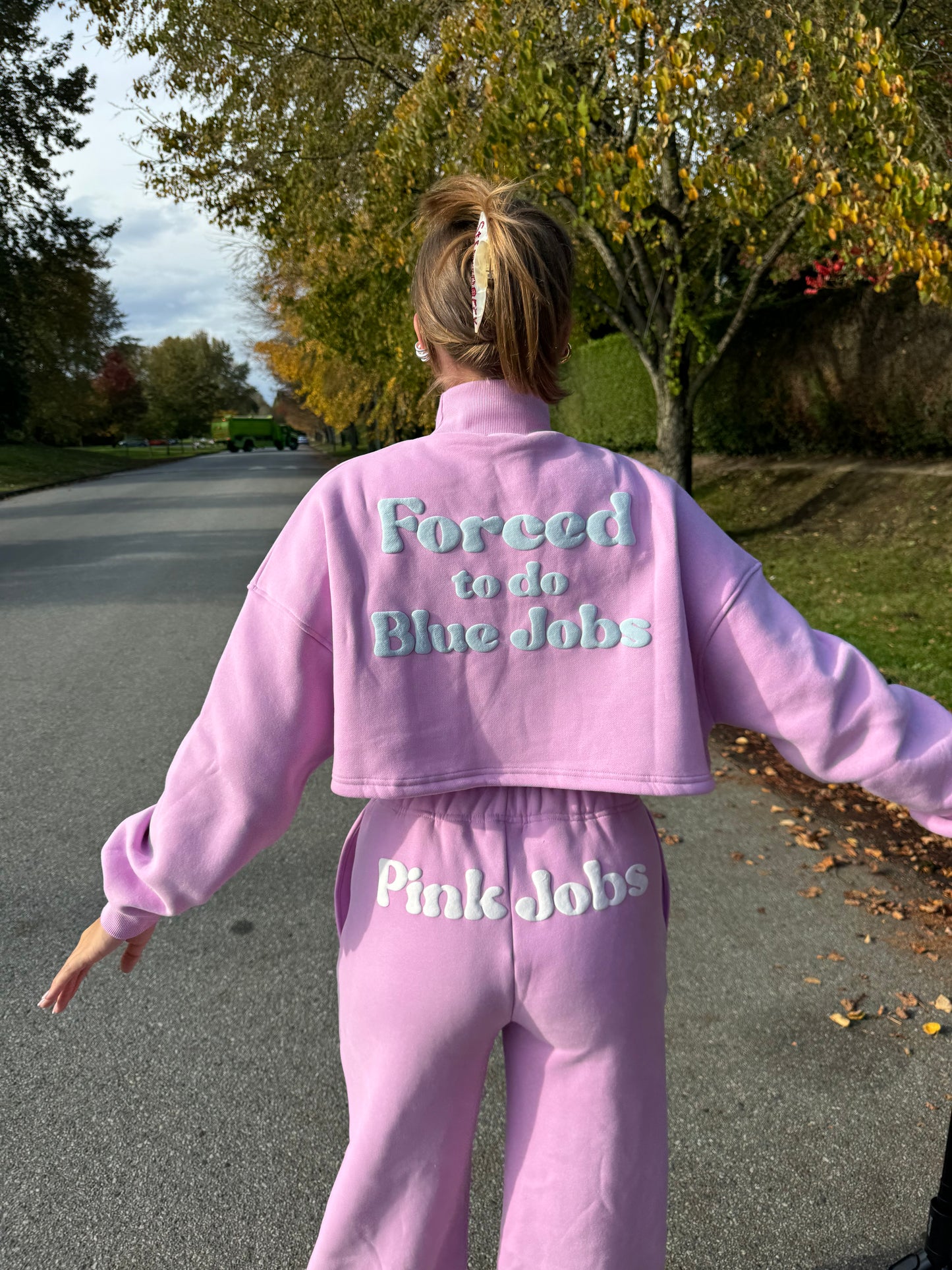 Pink Job Sweat Top