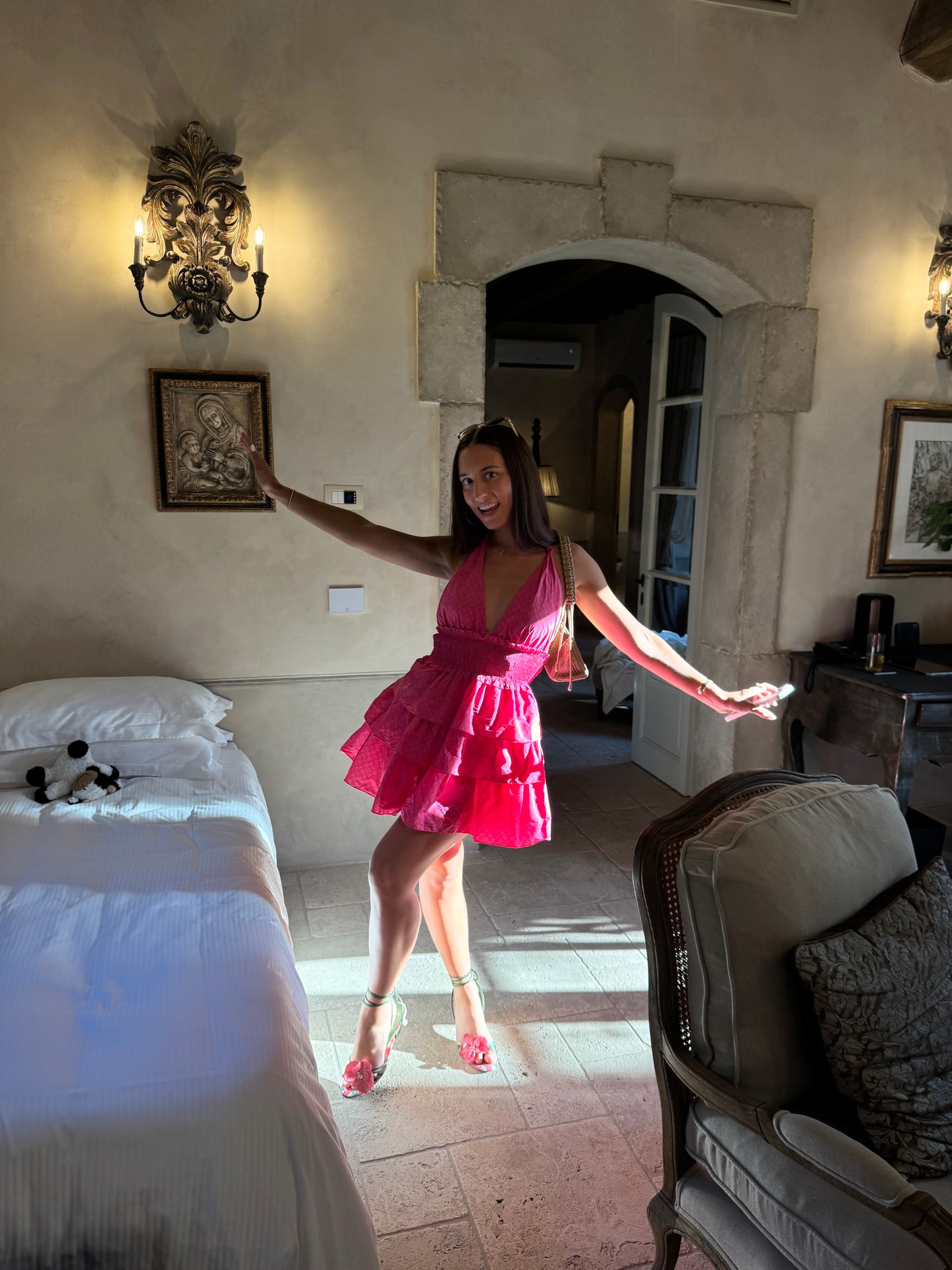 Bella Vita Ruffle Dress