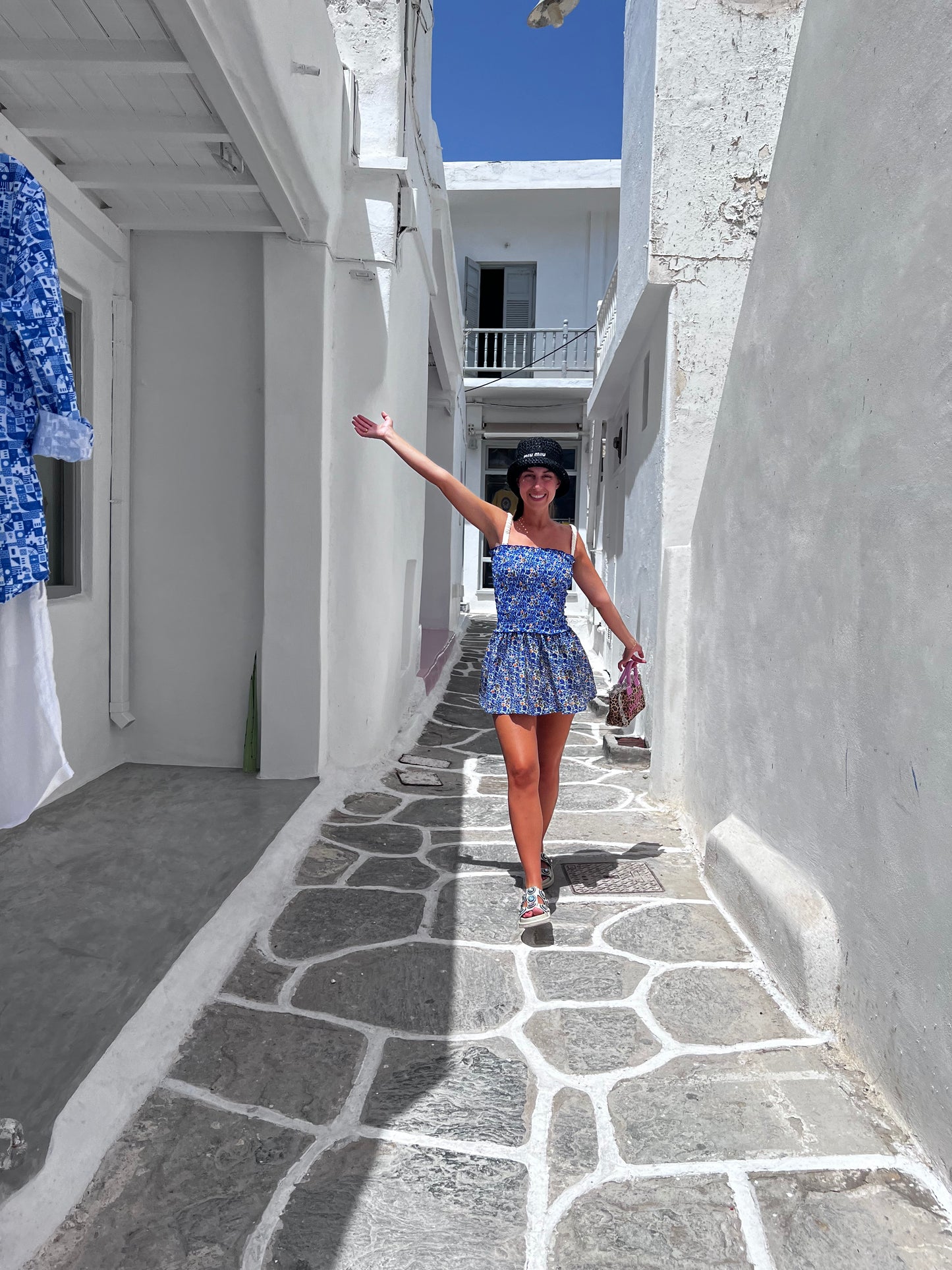 Mykonos Scrunch dress