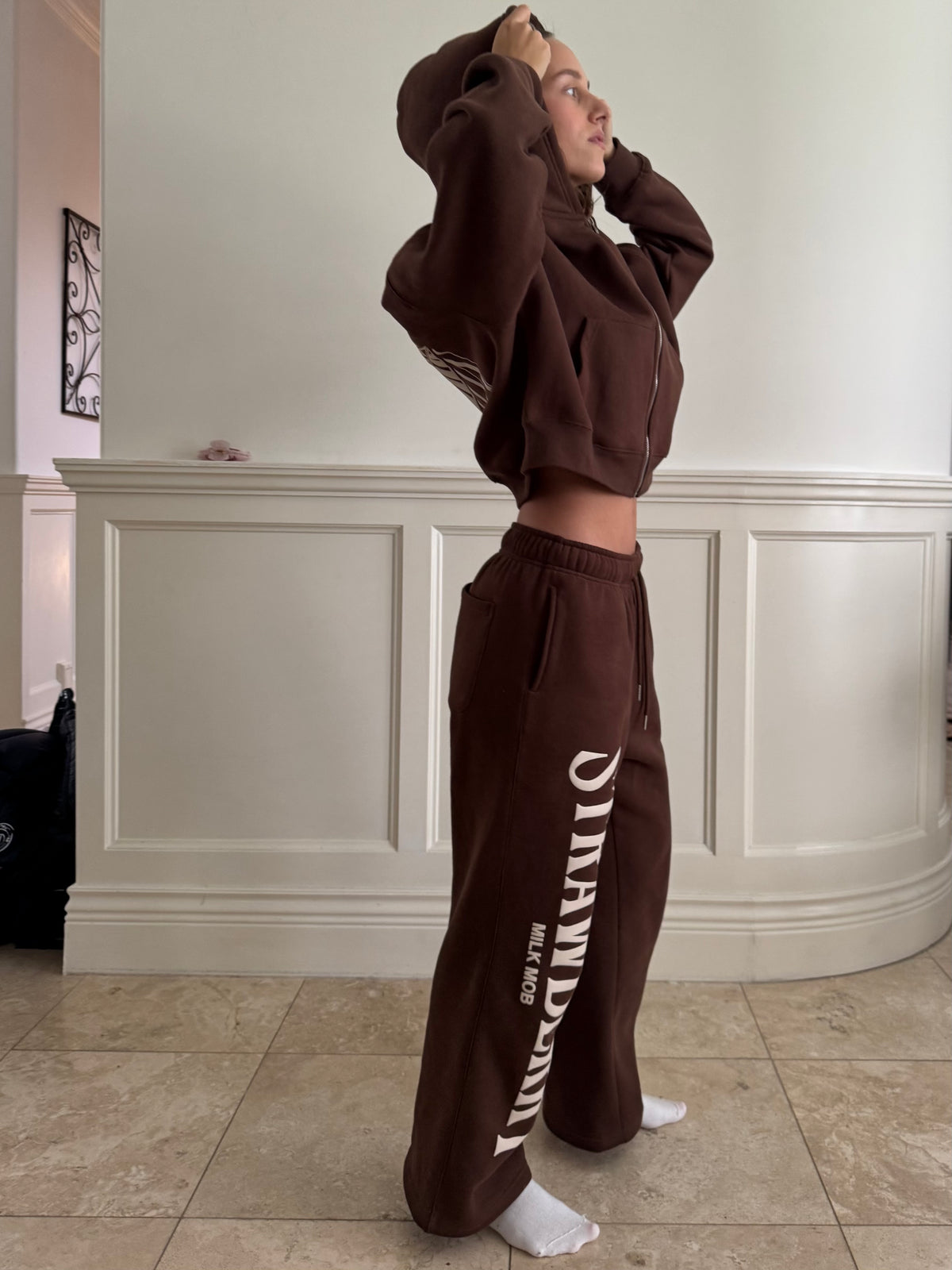 Brown Sweatpants