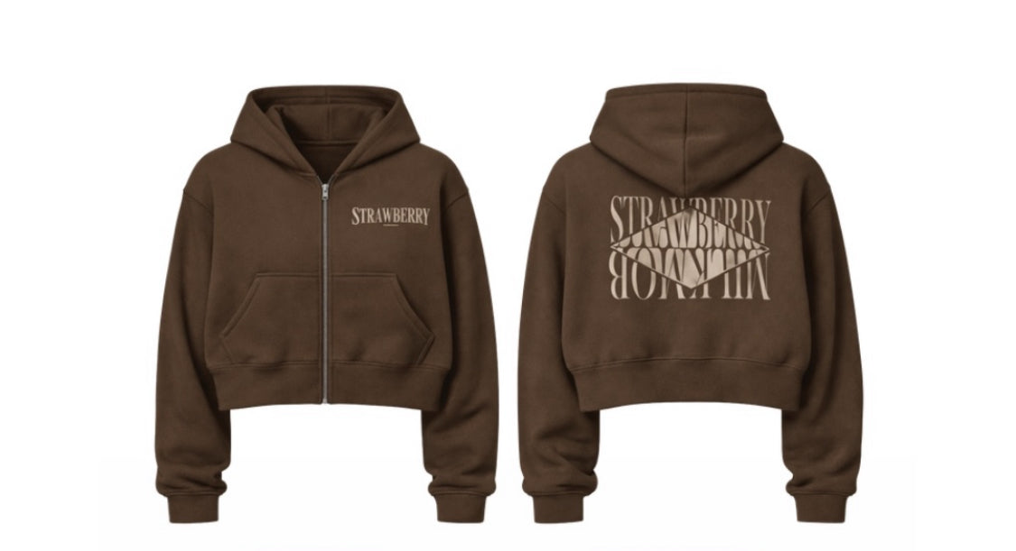 Pre-Sale Brown Zip Up