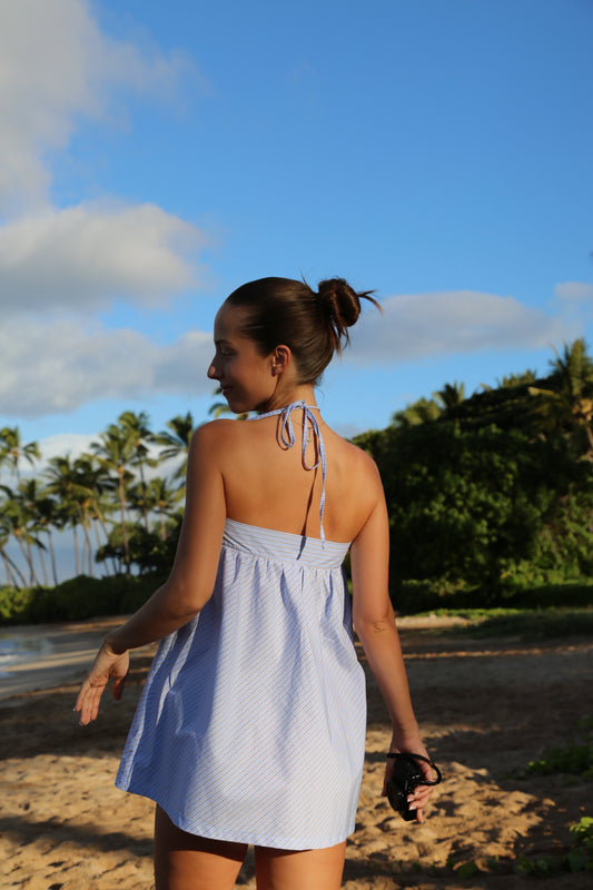 Luna Azul Mini Dress