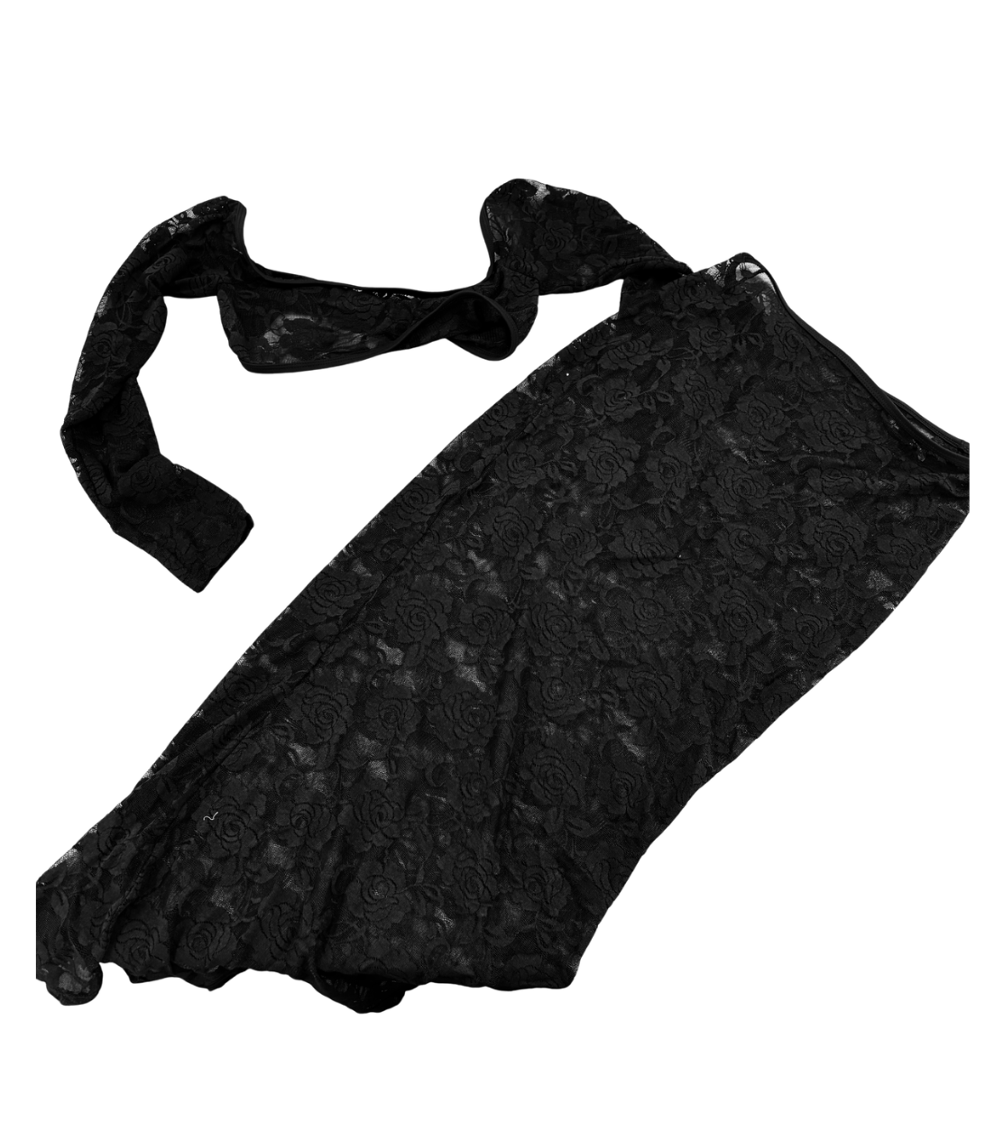 Onyx Lace Coverup set