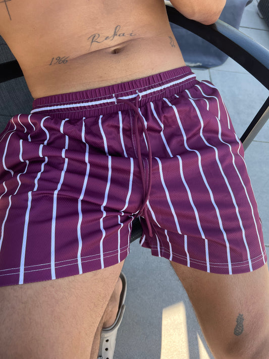 Purple Jersey Short