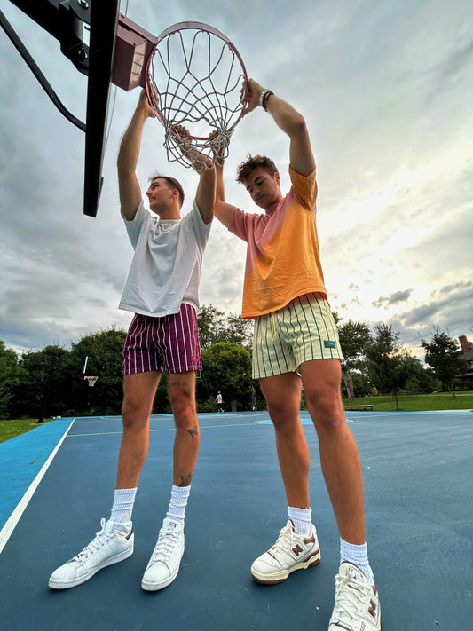 Purple Jersey Short